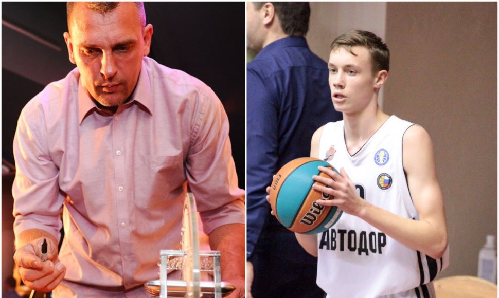 Gintaras Einikis yra žaidęs Saratovo „Avtodor“ 4 metus, o dabar ten jaunimo komandoje rungtyniauja Vitalijus Pranauskas (dešinėje).