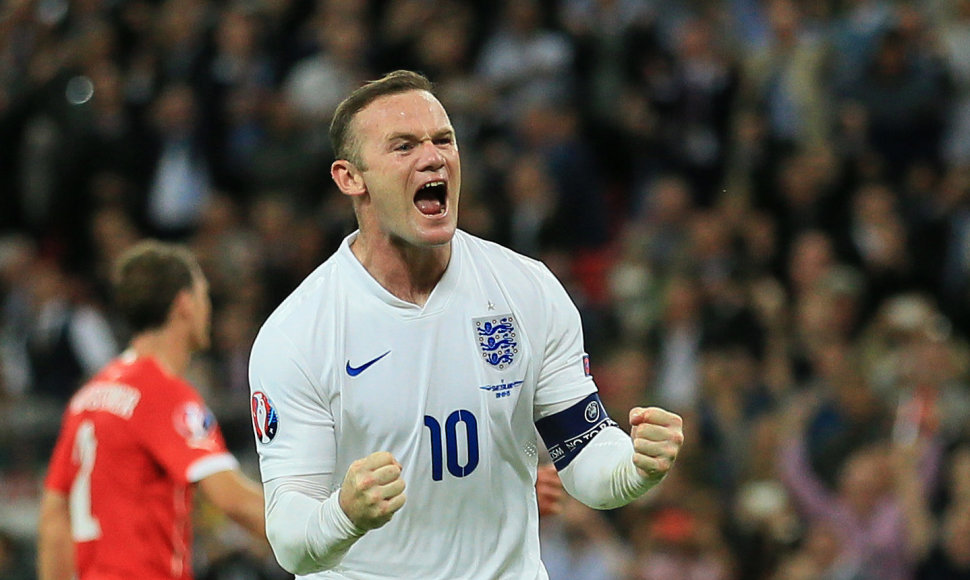 Daug kritikuojamas Wayne'as Rooney yra rezultatyviausias anglų žaidėjas