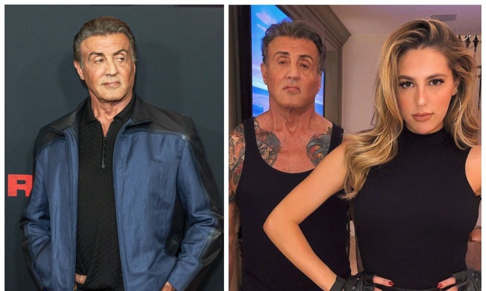 Sylvesteris Stallone su dukra Sophia