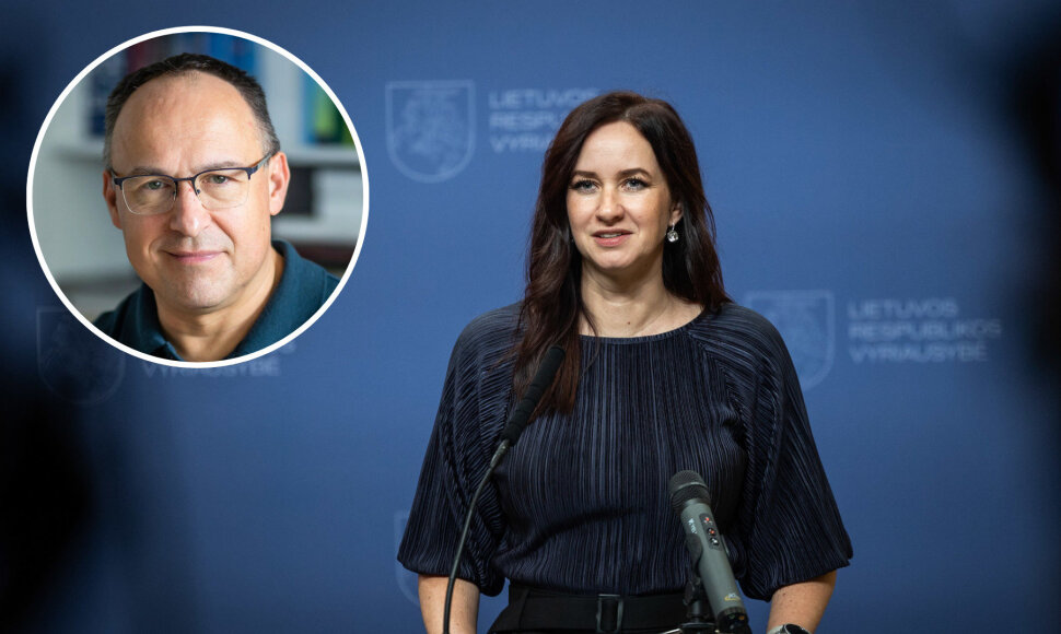 Inga Ruginienė ir Vladimiras Laučius