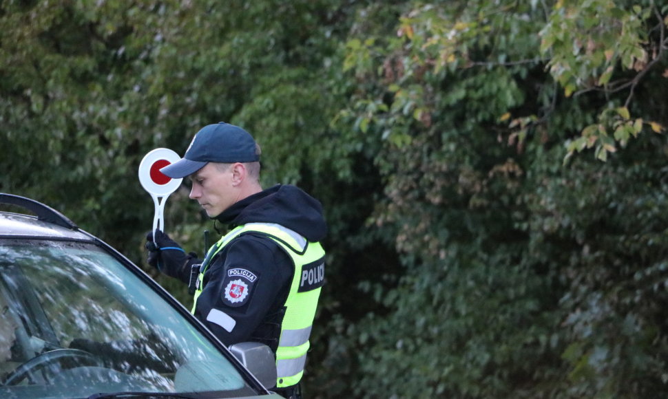 Kauno apskrities policijos patikros