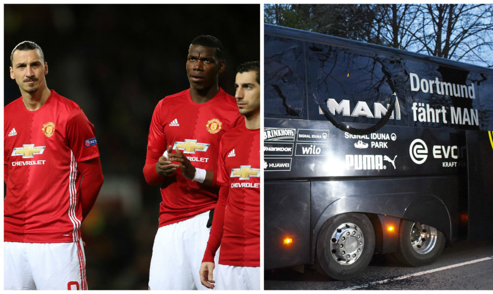 Po išpuolio Dortmunde „Manchester United“ bus akylai saugoma