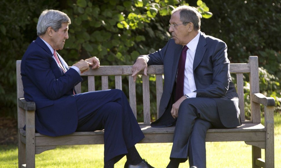 S.Lavrovas ir J.Kerry