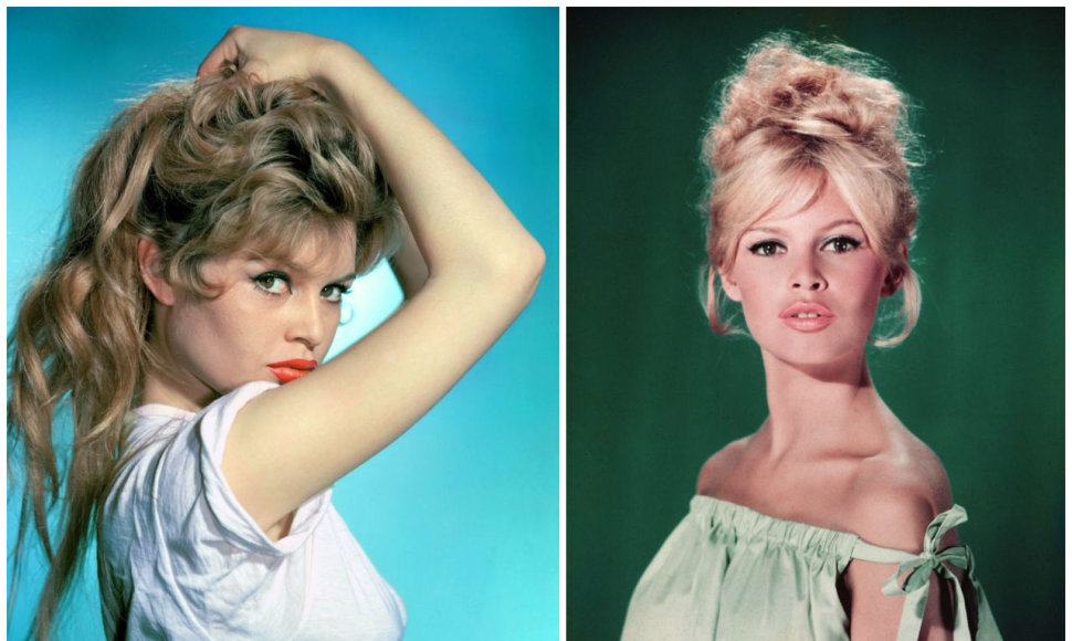 Prancūzų aktorė Brigitte Bardot 