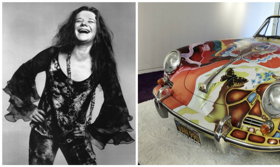 Janis Joplin priklausęs psichodelinis „Porsche“ kabrioletas