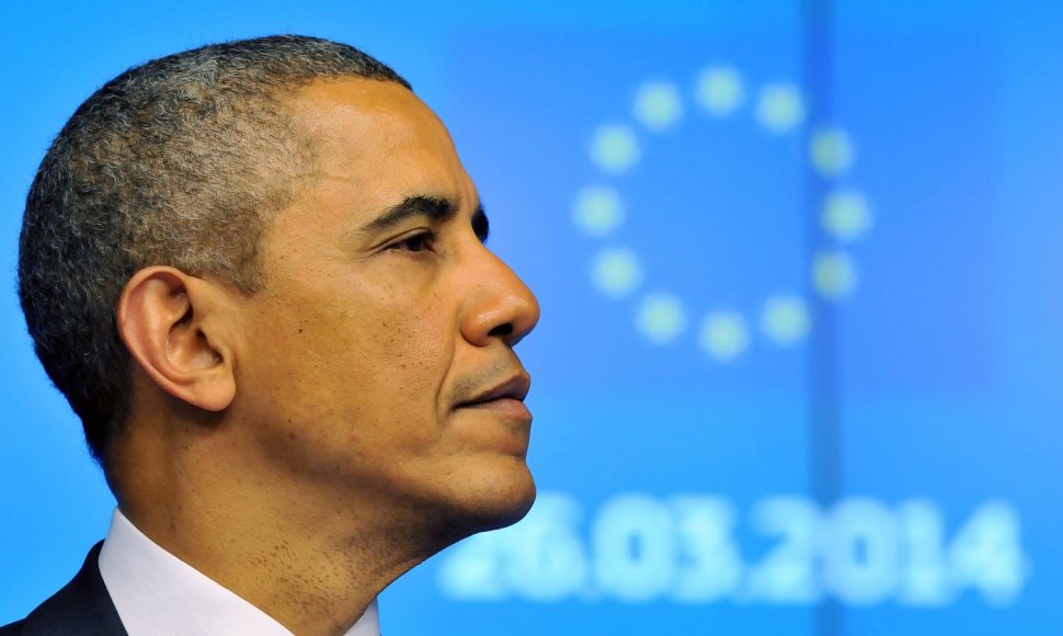 Barackas Obama ES ir JAV viršūnių susitikime Briuselyje