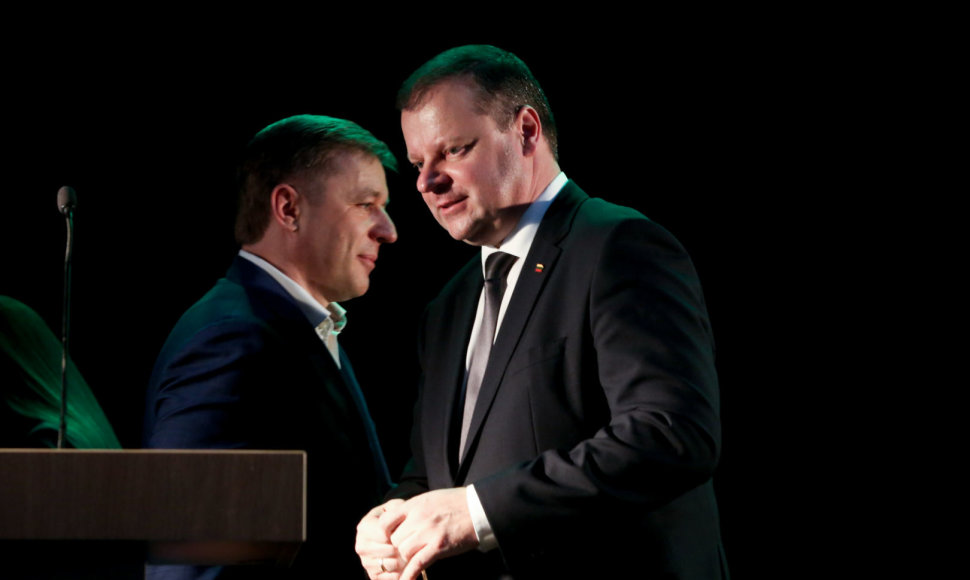 Ramūnas Karbauskis ir Saulius Skvernelis