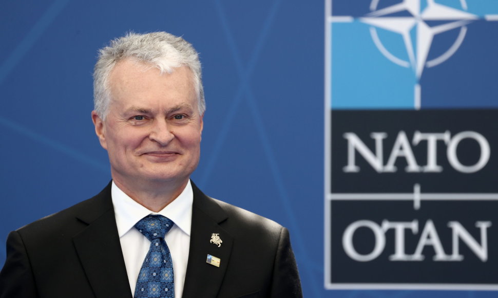 Gitanas Nausėda NATO viršūnių susitikime