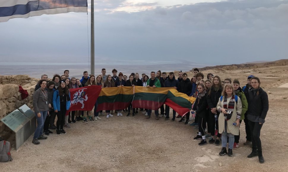 Lietuvos moksleivių kelionė po Izraelį
