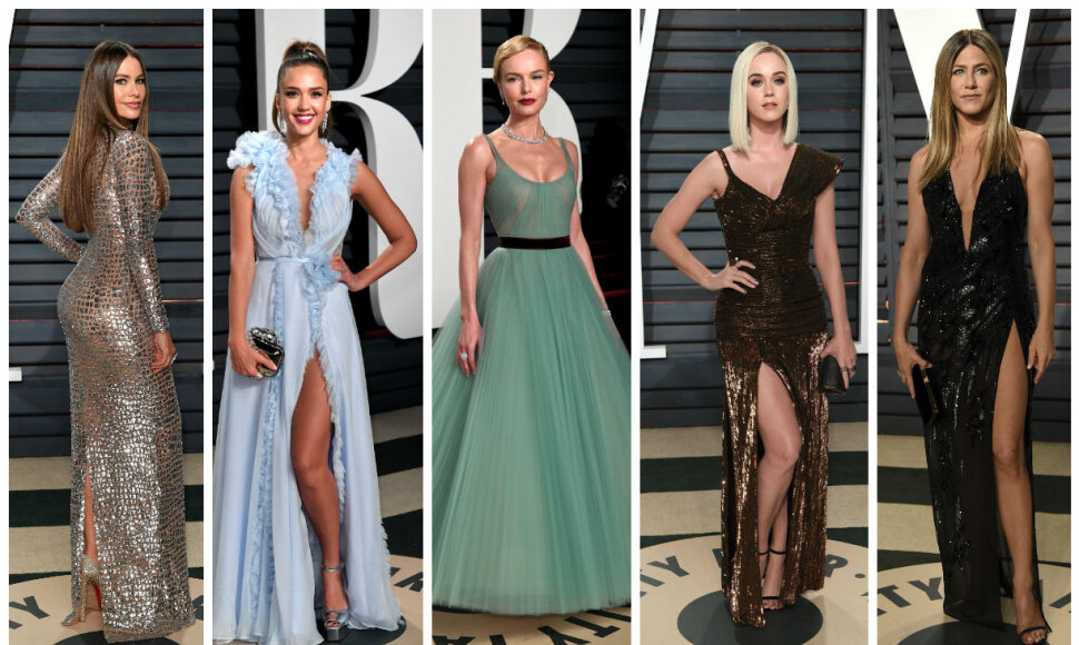Sofia Vergara, Jessica Alba, Kate Bosworth, Katy Perry ir Jennifer Aniston
