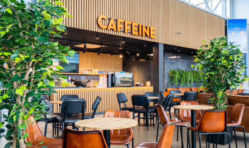 „Caffeine“ kavinė Palangos oro uoste