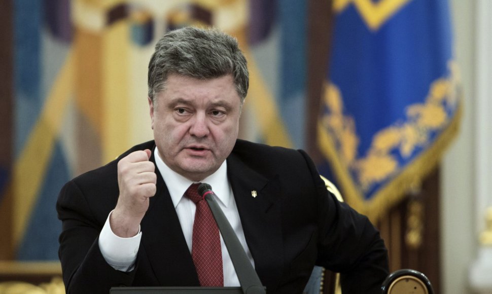 Ukrainos prezidentas Petro Porošenka