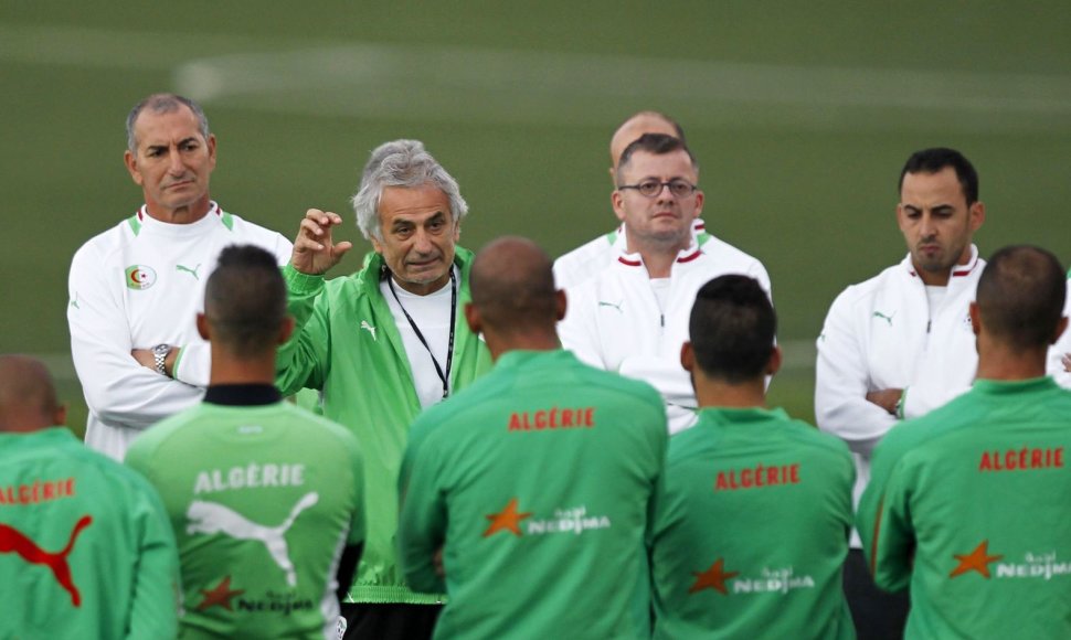  Vahido Halilhodžičiaus vedama Alžyro rinktinė pateko į 2014 metų pasaulio futbolo čempionatą