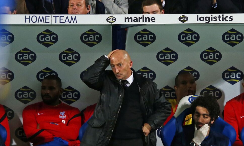 Ianas Holloway neteko „Crystal Palace“ trenerio pareigų