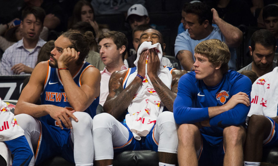 „New York Knicks“ patyrė trečią pralaimėjimą NBA ikisezoninėse rungtynėse.