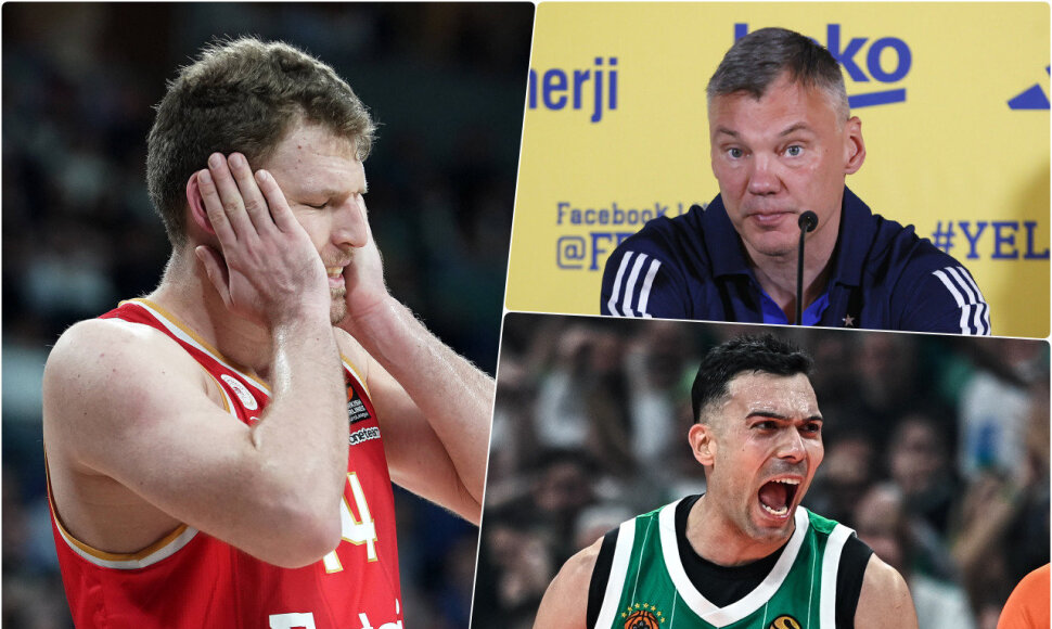 Sa&scaron;a Vezenkovas, &Scaron;arūnas Jasikevičius, Kostas Sloukas