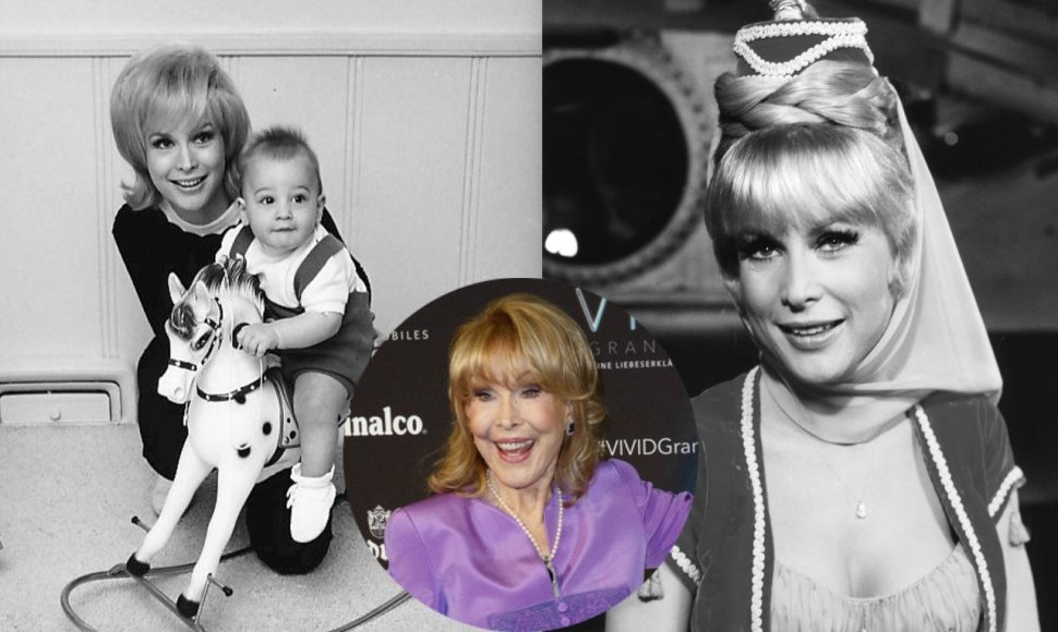 Barbara Eden su sūnumi Matthew Ansara