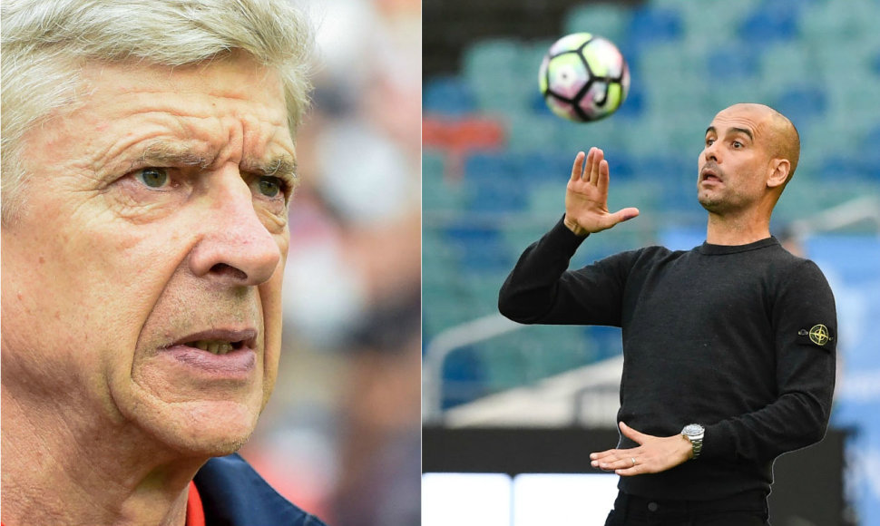 Arsene'as Wengeras ir Pepas Guardiola