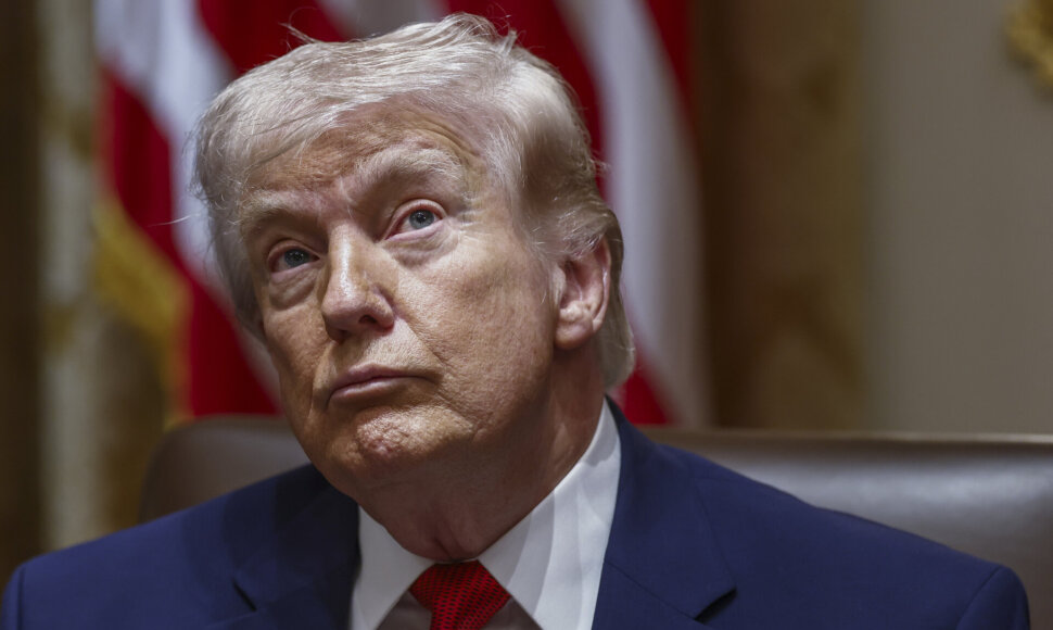Donaldas Trumpas / Will Oliver - Pool via CNP / picture alliance / Consolidated News Photos