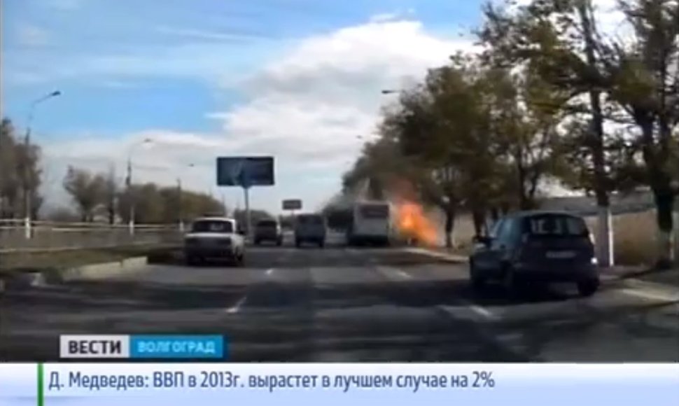 Autobuso sprogdinimas Volgograde