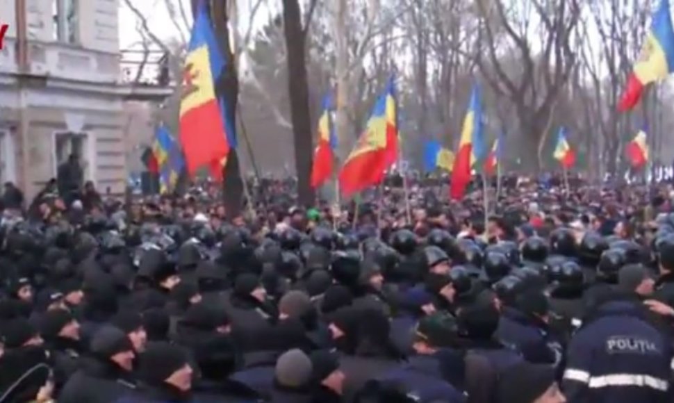 Protestai Moldovoje