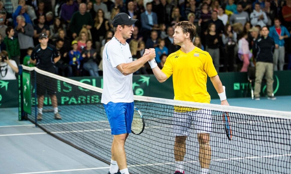 Gregas Žemlja ir Ričardas Berankis