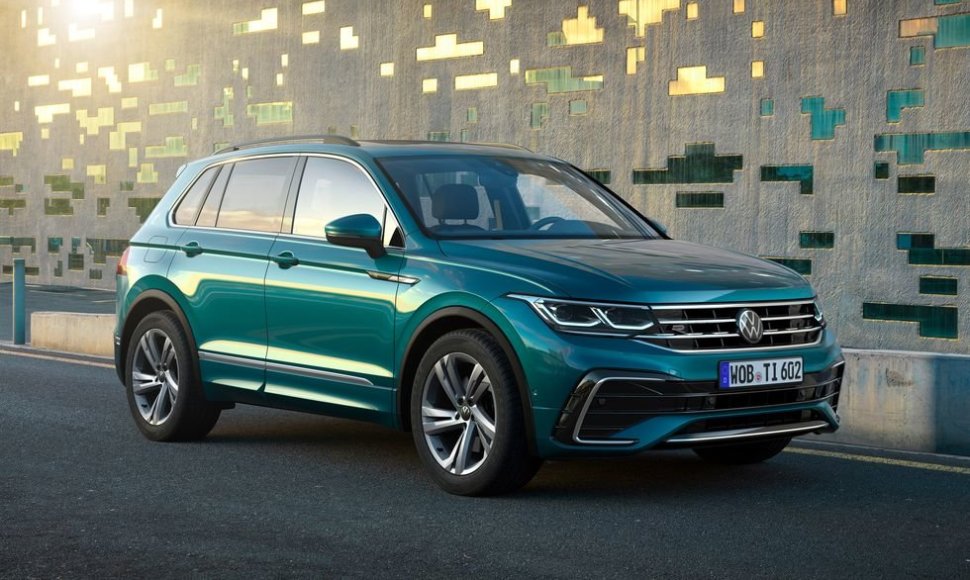 Atnaujintas „Volkswagen Tiguan“