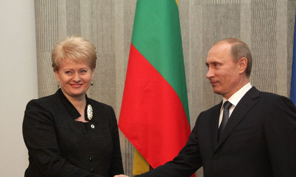 Dalios Grybauskaitės ir Vladimiro Putino susitikimas 2010 metais