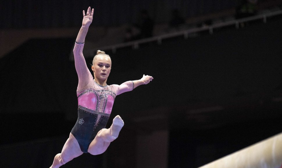 Gimnastikoje – rusiškas kvapas
