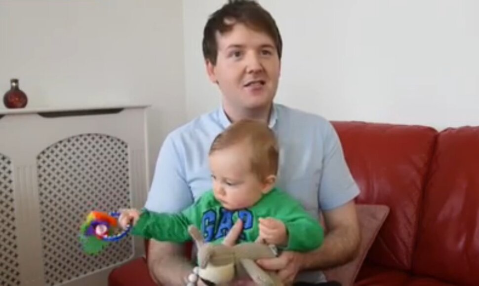Kyle'as Cassonas su sūnumi Milesu