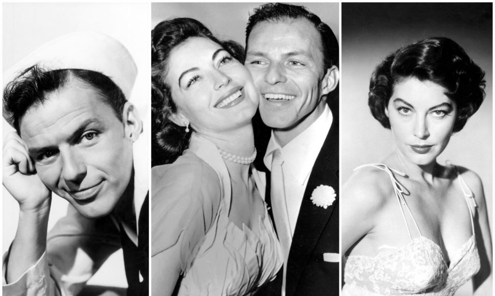 Frankas Sinatra su mylimąja Ava Gardner