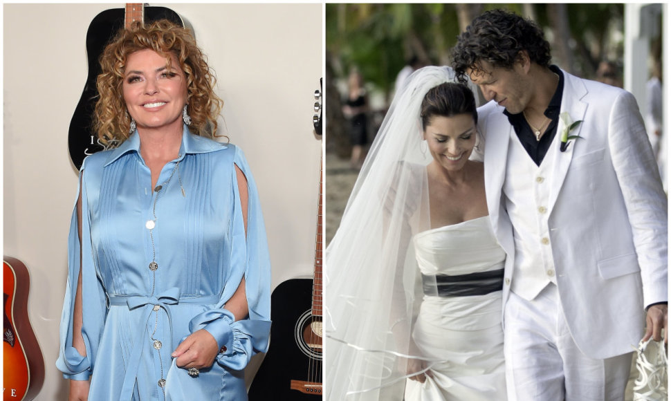 Shania Twain su sutuoktiniu Fredericu Thiebaudu