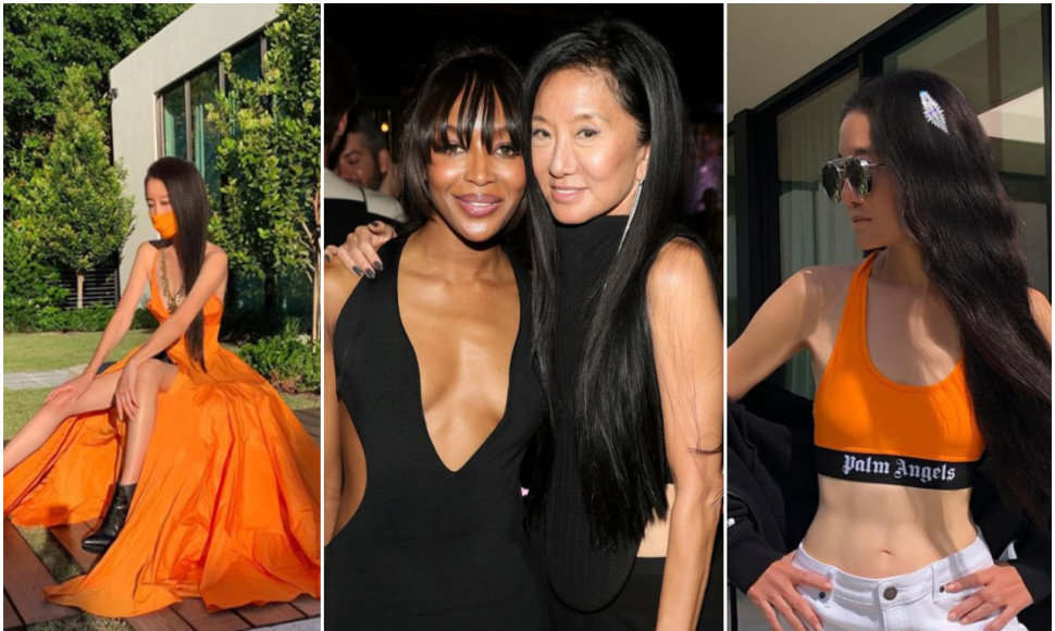 Vera Wang, Naomi Campbell