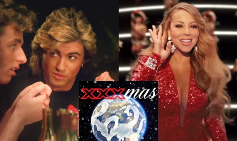 George'as Michaelas, Mariah Carey, „XXXmas“ albumo viršelis