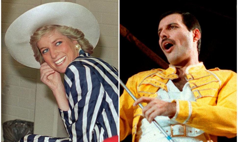 Princesė Diana, Freddie Mercury