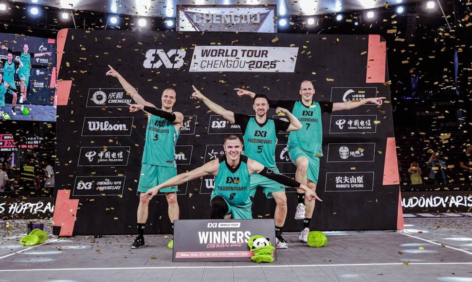 Evaldas Džiaugys, Modestas Kumpys, &Scaron;arūnas Vingelis ir Aurelijus Pukelis