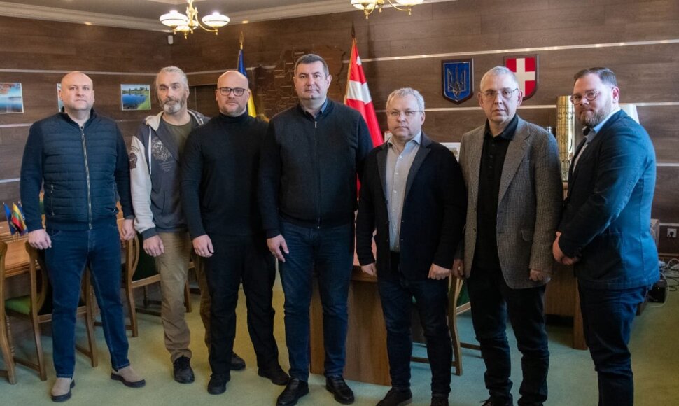 LSMU Kauno ligoninės medikų stažuotė Ukrainoje