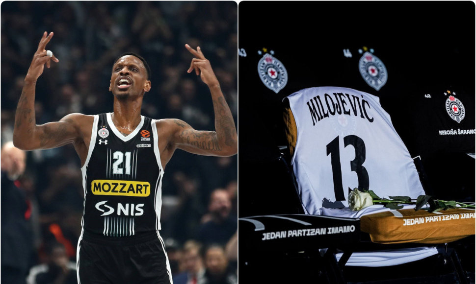 Jamesas Nunnally ir Dejano Milojevičiaus pagerbimas