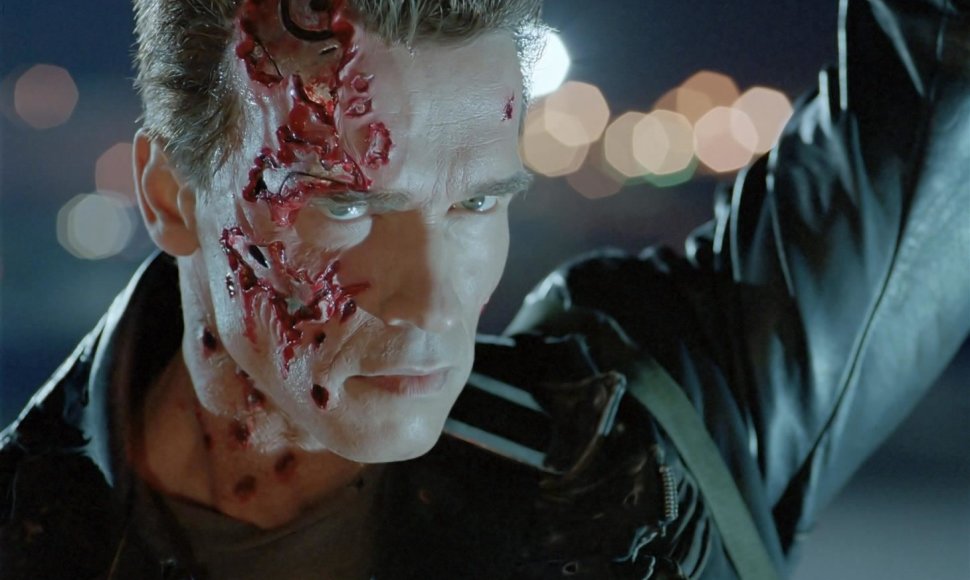 Arnoldas Schwarzeneggeris filme „Terminatorius 2: Paskutinio teismo diena“