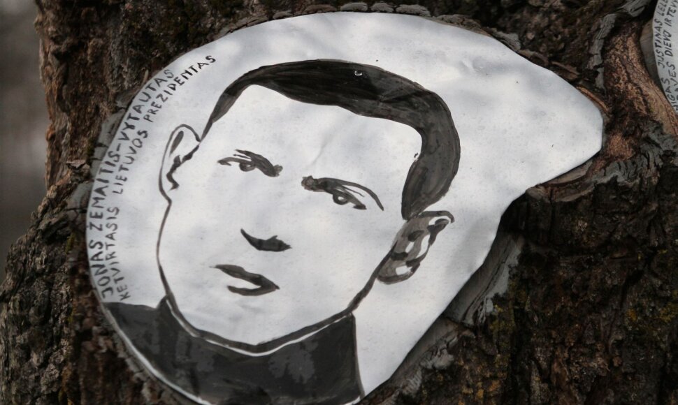 Prie Žagarės partizanai atgimė medžiuose