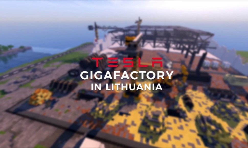 minecraft-tesla-gigafactory-in-lithuania