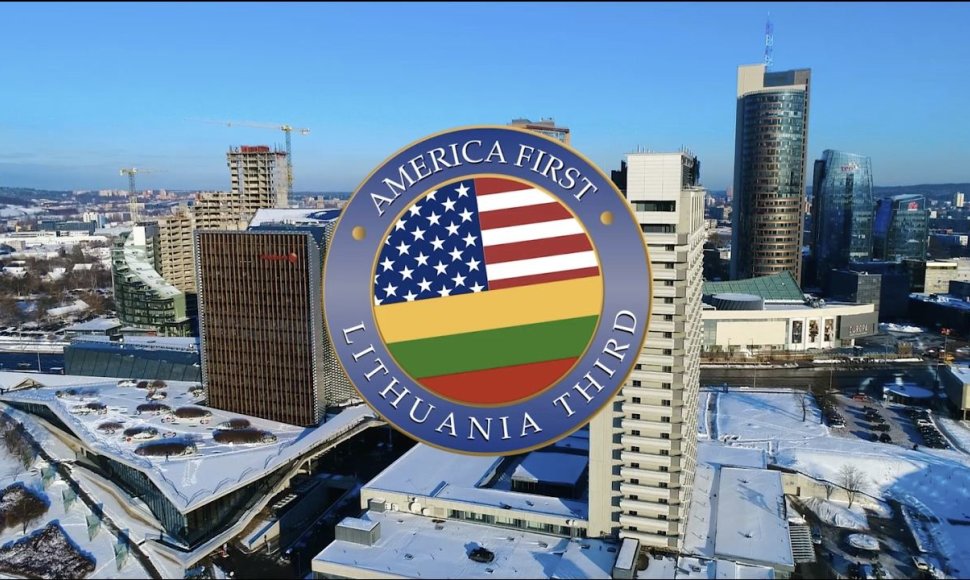 „Lietuva sveikina Trumpą“