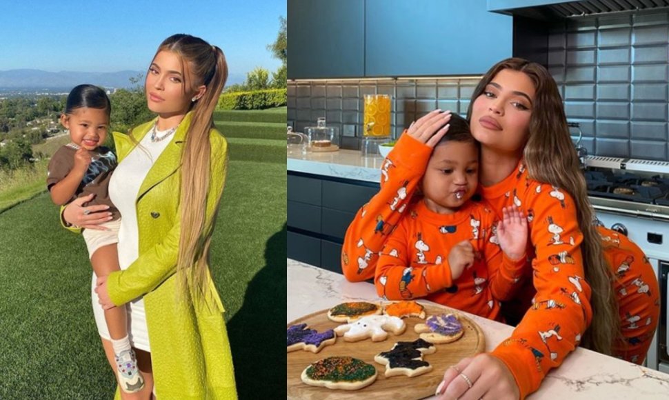 Kylie Jenner su dukra Stormi