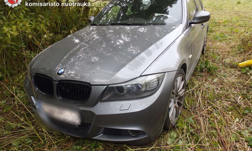 Rastas Vokietijoje vogtas „BMW“ automobilis