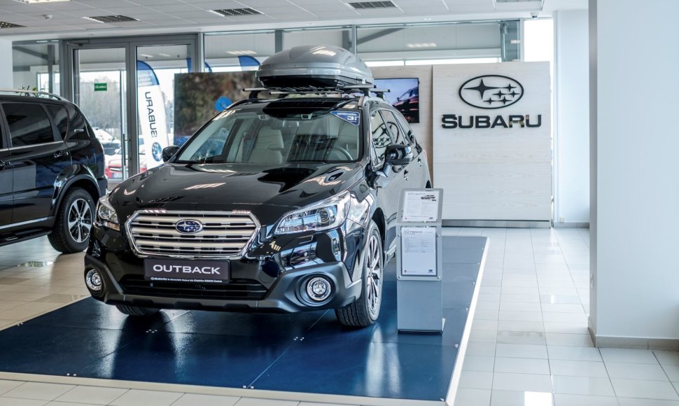 Naujasis „Subaru“ salonas Klaipėdoje