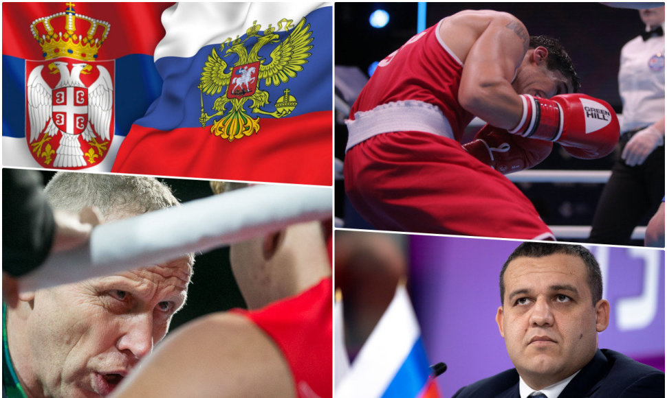 Bokso pasaulyje – aršios diskusijos dėl Rusijos sportininkų Serbijos rinktinėje