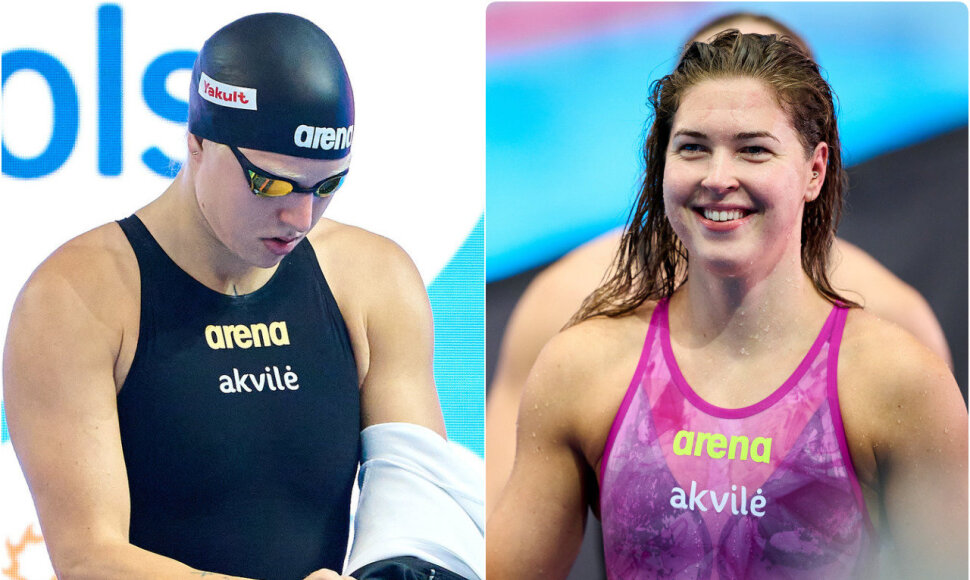 Rūta Meilutytė ir Kotryna Teterevkova
