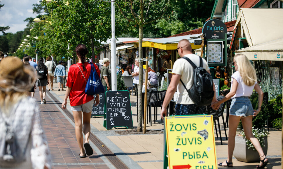 Pietų metas Palangoje