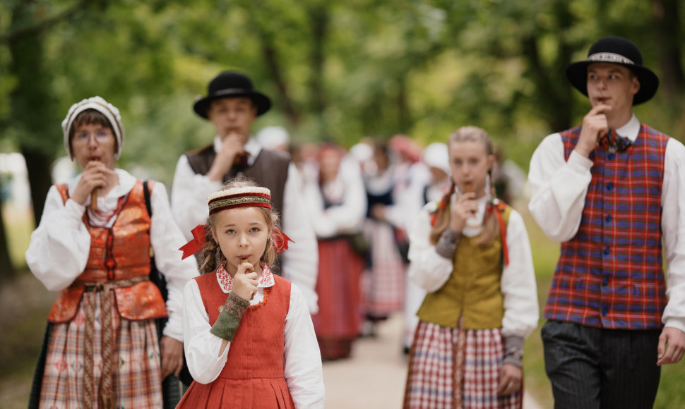 Dainų šventės Folkloro dienos 