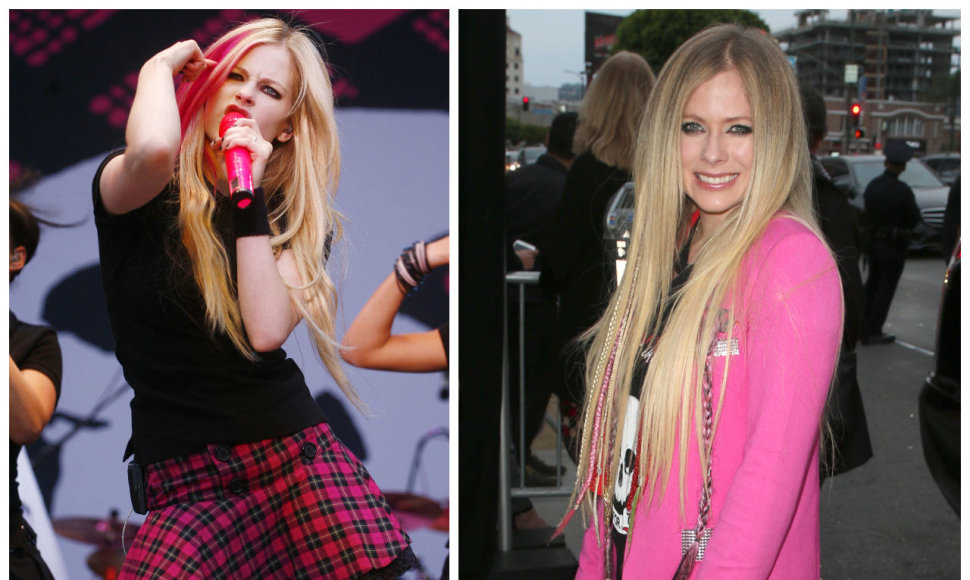 Dainininkė Avril Lavigne